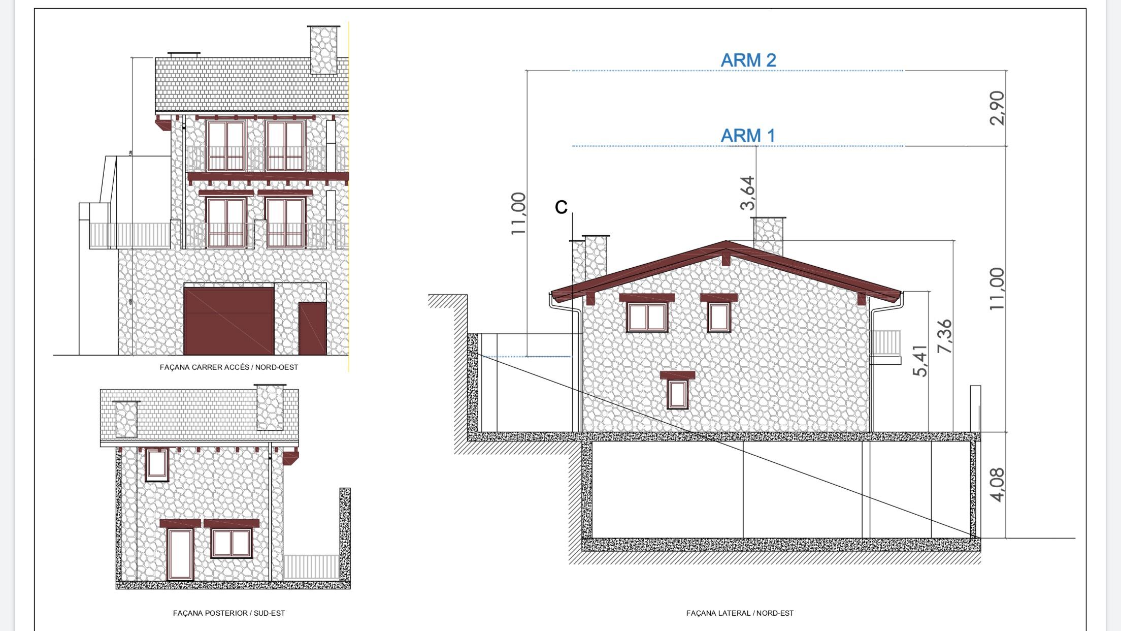 Chalet en venta en Encamp, 3 habitaciones, 555 metros